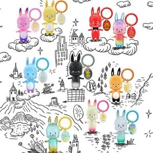 POP MART The Monsters 10th Anniversary Series Figures Keychains - All Colors